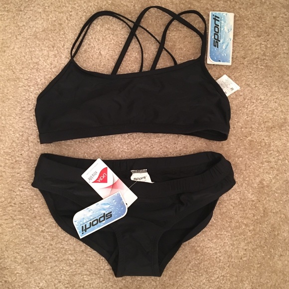 Sporti Other - 🧩Black Sport Two Piece Bikini